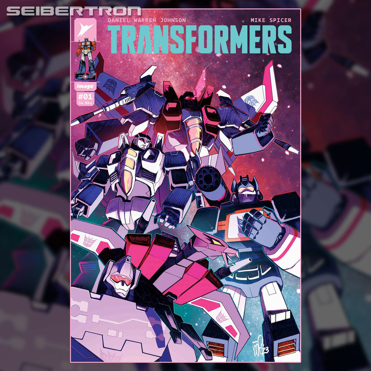 Transformers News: Transformers #1 Seibertron.com Exclusive Cover Variant Revealed